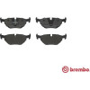 Brembo | Bremsbelagsatz, Scheibenbremse | P 06 011