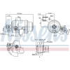 Nissens | Trockner, Klimaanlage | 95023