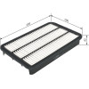 BOSCH 1 987 429 162 Luftfilter