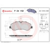 Brembo | Bremsbelagsatz, Scheibenbremse | P 24 152