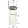 BOSCH F 026 407 043 Ölfilter