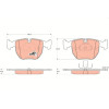 TRW | Bremsbelagsatz, Scheibenbremse | GDB1261