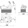 Mahle | Ölkühler, Automatikgetriebe | CLC 225 000P