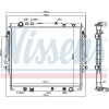 Nissens | Kühler, Motorkühlung | 606068