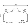 Brembo | Bremsbelagsatz, Scheibenbremse | P 85 134