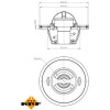 NRF | Thermostat, Kühlmittel | 725135