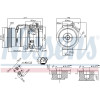 Nissens | Kompressor, Klimaanlage | 890066