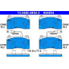 ATE | Bremsbelagsatz, Scheibenbremse | 13.0460-4854.2