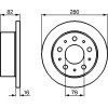 BOSCH | Bremsscheibe | 0 986 479 066