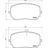 Brembo | Bremsbelagsatz, Scheibenbremse | P 50 149