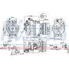 Nissens | Kompressor, Klimaanlage | 89080