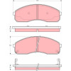 TRW | Bremsbelagsatz, Scheibenbremse | GDB3261