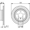 BOSCH | Bremsscheibe | 0 986 479 044