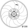 Mahle | Lüfter, Motorkühlung | CFF 120 000P