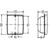 Hella | Rückfahrleuchte | 2ZR 003 236-311