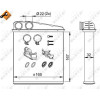 NRF | Wärmetauscher, Innenraumheizung | 58211