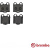 Brembo | Bremsbelagsatz, Scheibenbremse | P 83 045