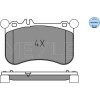 Meyle | Bremsbelagsatz, Scheibenbremse | 025 252 1917