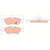 TRW | Bremsbelagsatz, Scheibenbremse | GDB1263