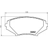 Brembo | Bremsbelagsatz, Scheibenbremse | P 49 034