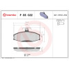 Brembo | Bremsbelagsatz, Scheibenbremse | P 85 022