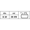 Hella | Sensor, Saugrohrdruck | 6PP 009 400-381