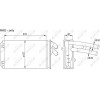NRF | Wärmetauscher, Innenraumheizung | 58035