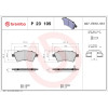 Brembo | Bremsbelagsatz, Scheibenbremse | P 23 105