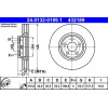 ATE 24.0132-0189.1 Bremsscheibe 316mm, 5x108,0, Belüftet, beschichtet