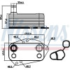Nissens | Ölkühler, Motoröl | 90890
