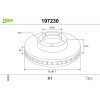 Valeo | Bremsscheibe | 197230