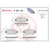 Brembo | Bremsbelagsatz, Scheibenbremse | P 85 131