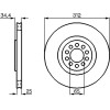 BOSCH | Bremsscheibe | 0 986 478 467