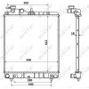 NRF | Kühler, Motorkühlung | 58354