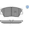Meyle | Bremsbelagsatz, Scheibenbremse | 025 225 9018