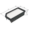 BOSCH F 026 400 137 Luftfilter