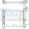 Nissens | Kühler, Motorkühlung | 62663