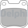 Delphi | Bremsbelagsatz, Scheibenbremse | LP1441