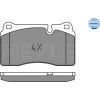 Meyle | Bremsbelagsatz, Scheibenbremse | 025 202 1717