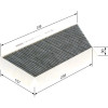 BOSCH 1 987 432 348 Innenraumfilter FILTER+