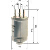 BOSCH | Kraftstofffilter | F 026 402 229