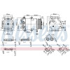 Nissens | Kompressor, Klimaanlage | 890392