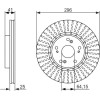 BOSCH | Bremsscheibe | 0 986 479 744