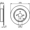 BOSCH | Bremsscheibe | 0 986 479 149