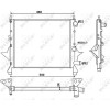 NRF | Kühler, Motorkühlung | 519513