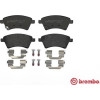 Brembo | Bremsbelagsatz, Scheibenbremse | P 23 105