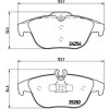 Brembo | Bremsbelagsatz, Scheibenbremse | P 50 104