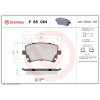 Brembo | Bremsbelagsatz, Scheibenbremse | P 85 064