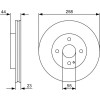 BOSCH | Bremsscheibe | 0 986 479 541