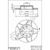 Brembo | Bremsscheibe | 08.4475.75